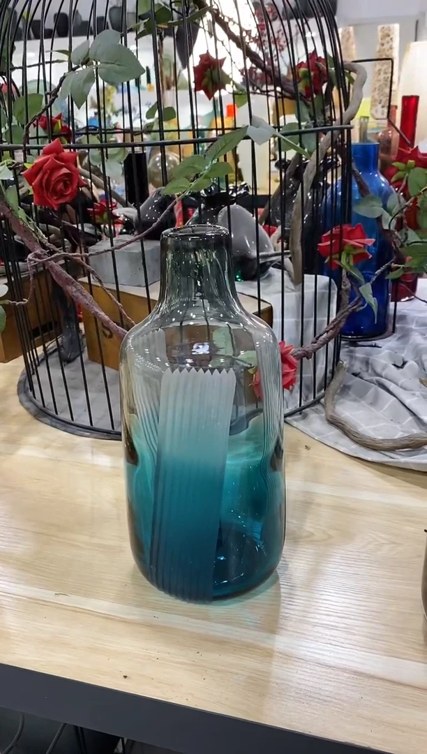 慕忆家手作琉璃花瓶