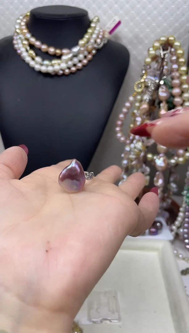 【闪购商品】淡水珍珠戒指未镶嵌【纯恬珍珠】