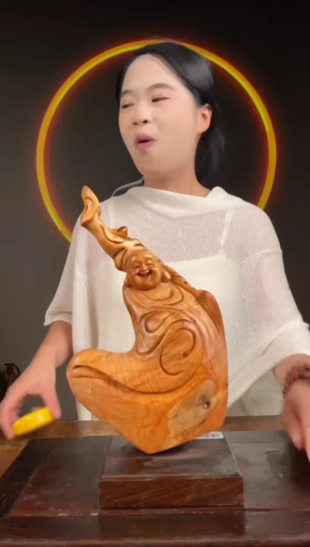 柏木（崖柏）手工摆件,先抢先得! 编号:218