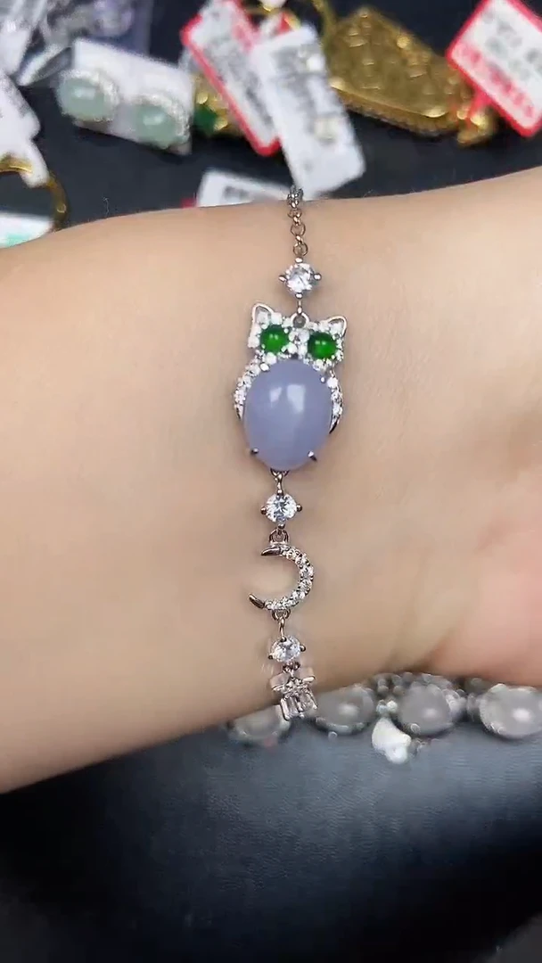 银S925镶嵌戒指翡翠1320