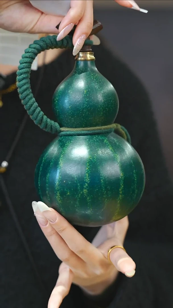 【闪购商品】XM111大漆酒葫芦不包手串及旋转底座