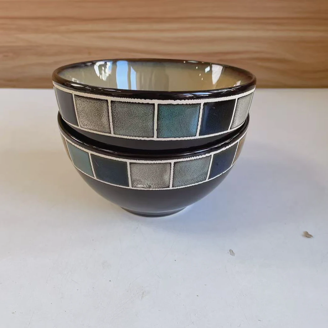 利利家幻想蓝格4.8英寸米饭碗两只活动价