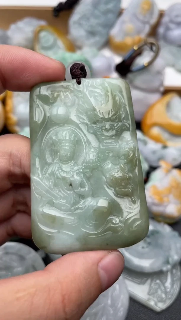 吊坠(不含链)未镶嵌翡翠1