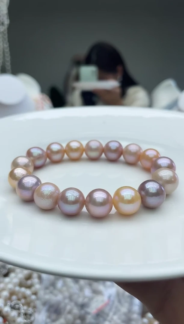 9-10mm油画糖果手串