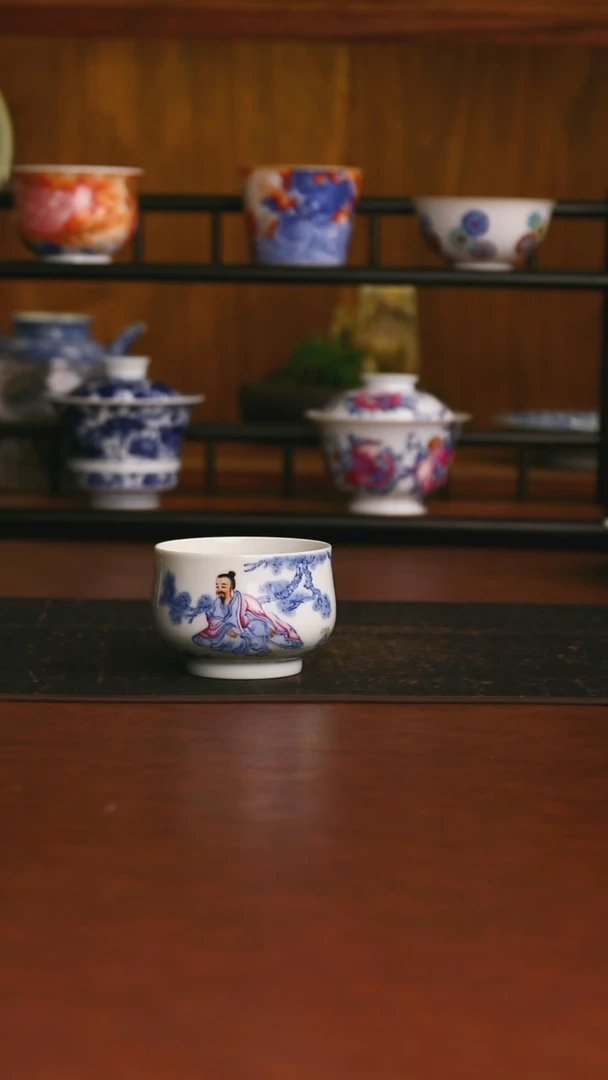 景德镇手工手绘的6