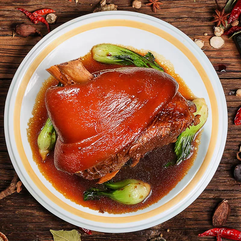 酱香蹄髈小肘 卤猪肘500克 纯干新鲜真空包装 即食