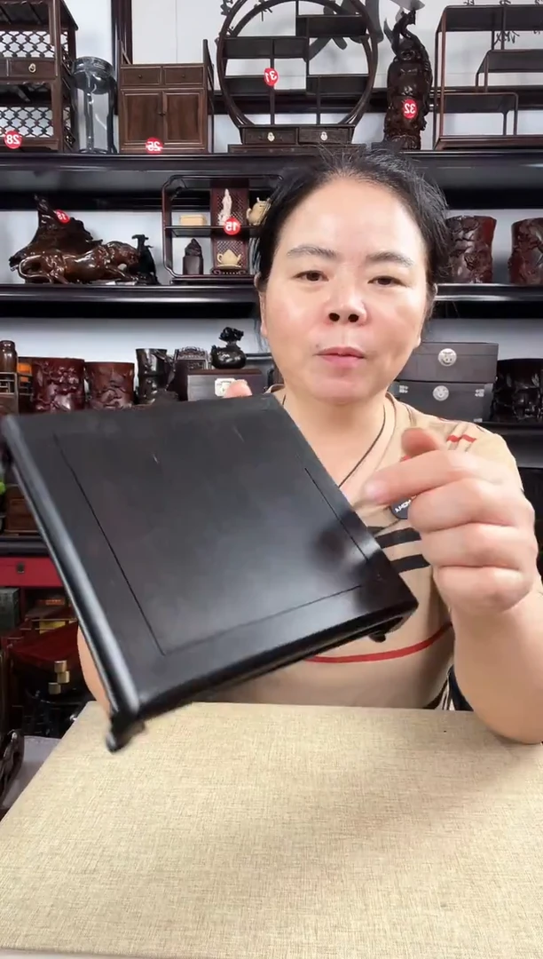 木托尼大号正方老李红木工艺品