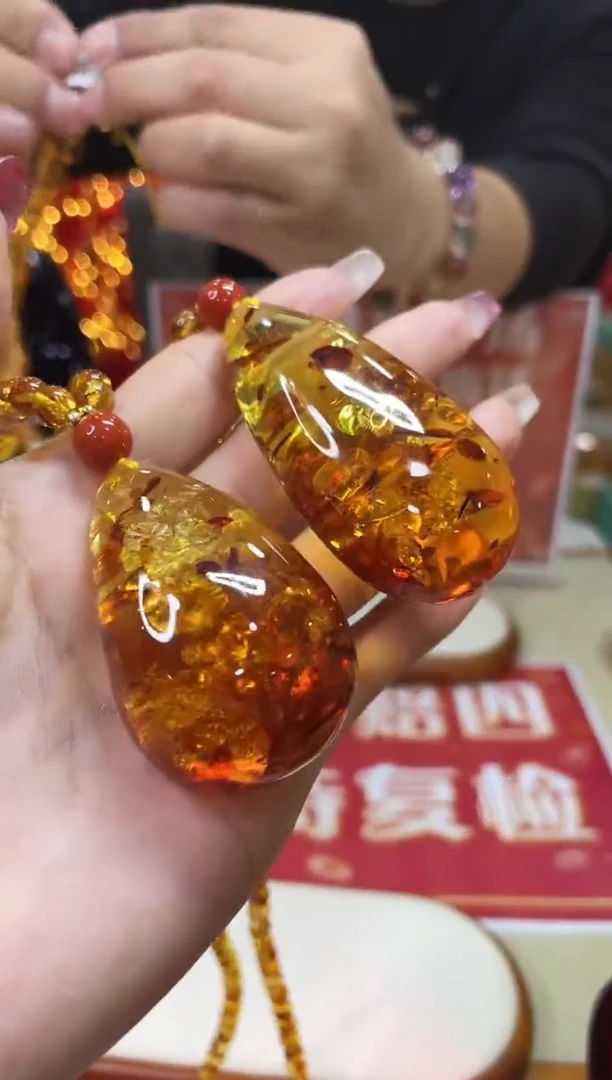 【闪购商品】琥珀手链未镶嵌多样性发一@@ZY30719003