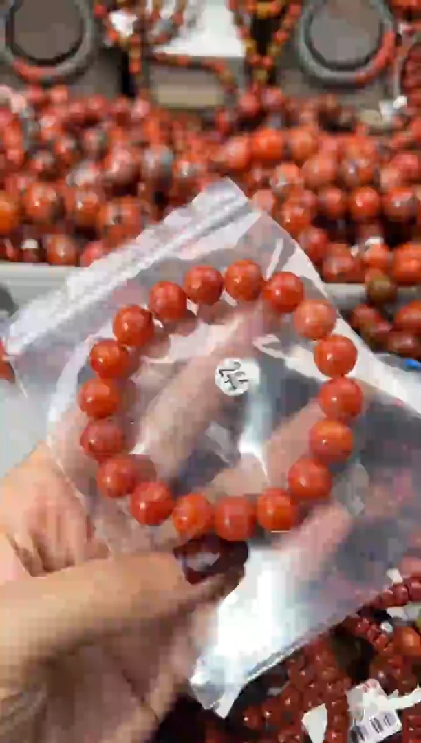 未镶嵌手串南红玛瑙11+