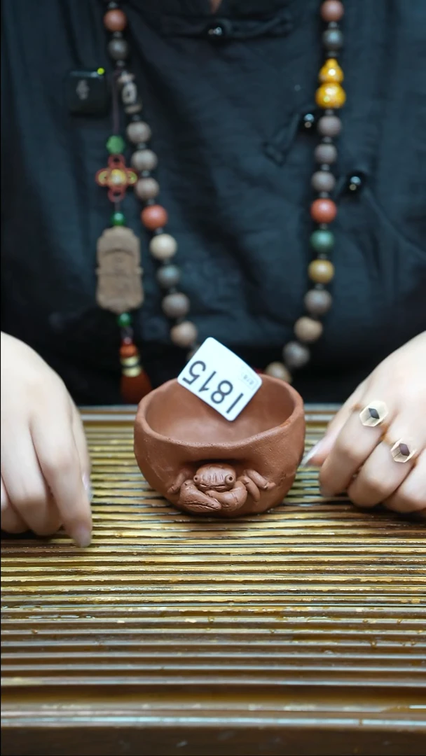 万古烧粗陶手工茶具