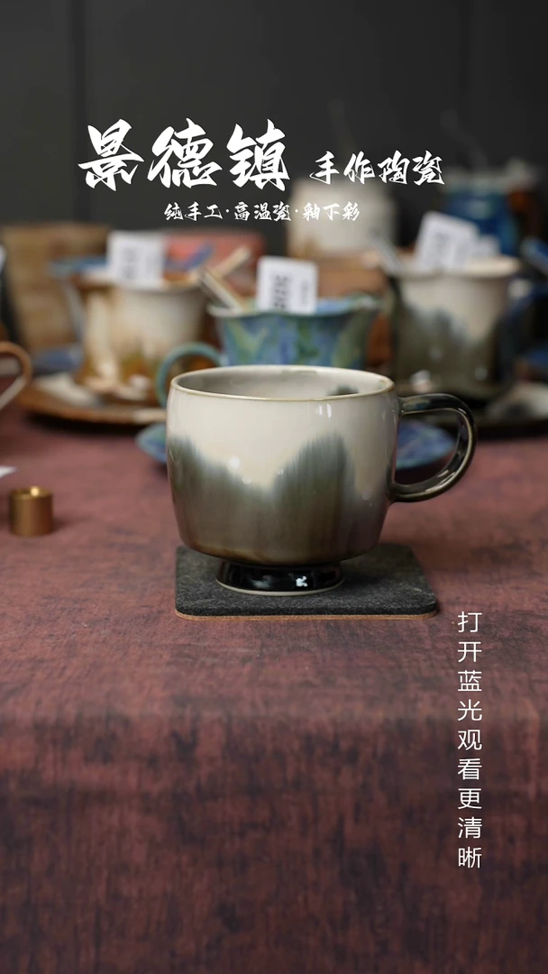 原创景德镇手工高温陶瓷810