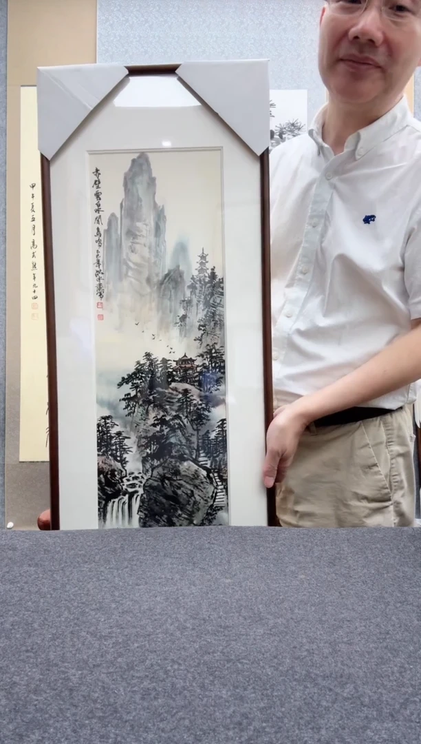 书法洪水发：