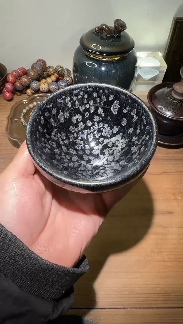 茶盏建阳建盏茶杯一只