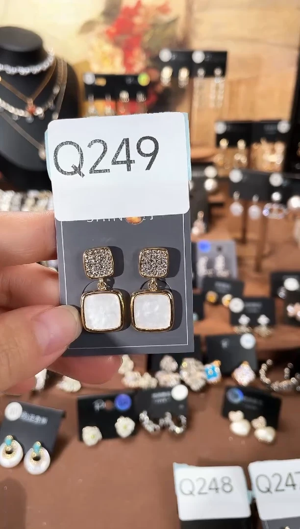 合金925银锆石Q249