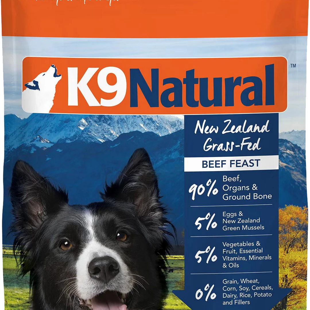 K9Natural牛肉犬主食冻干142g