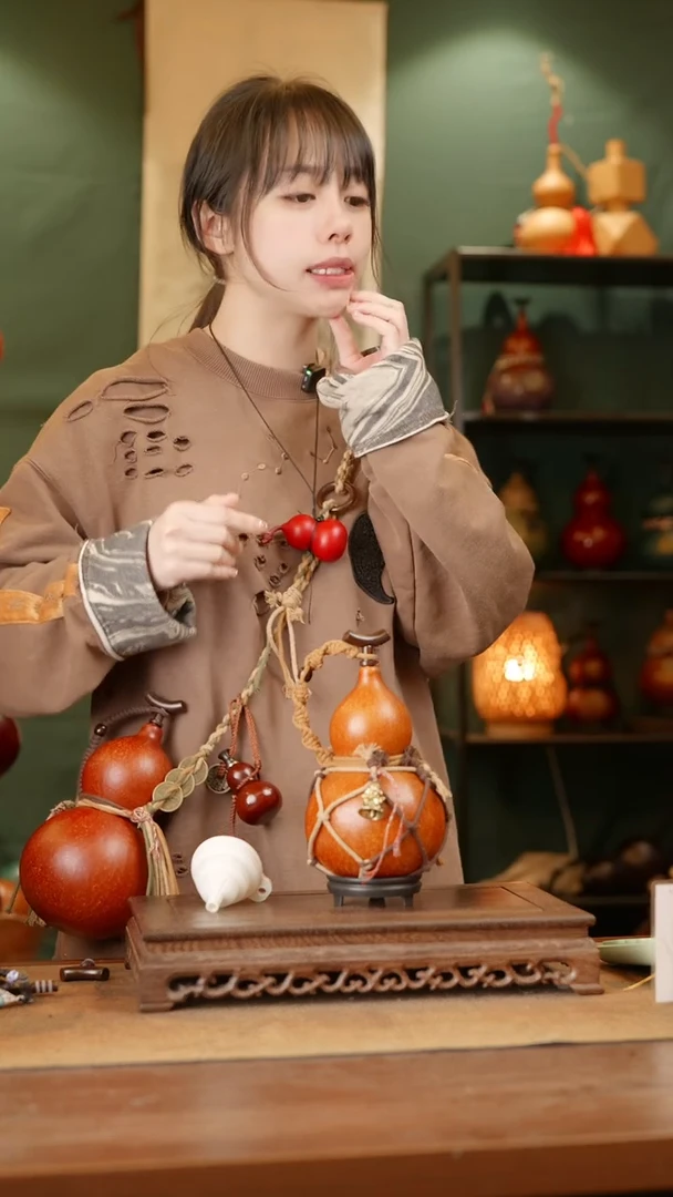 126号精品天然大漆酒葫芦一物一拍~