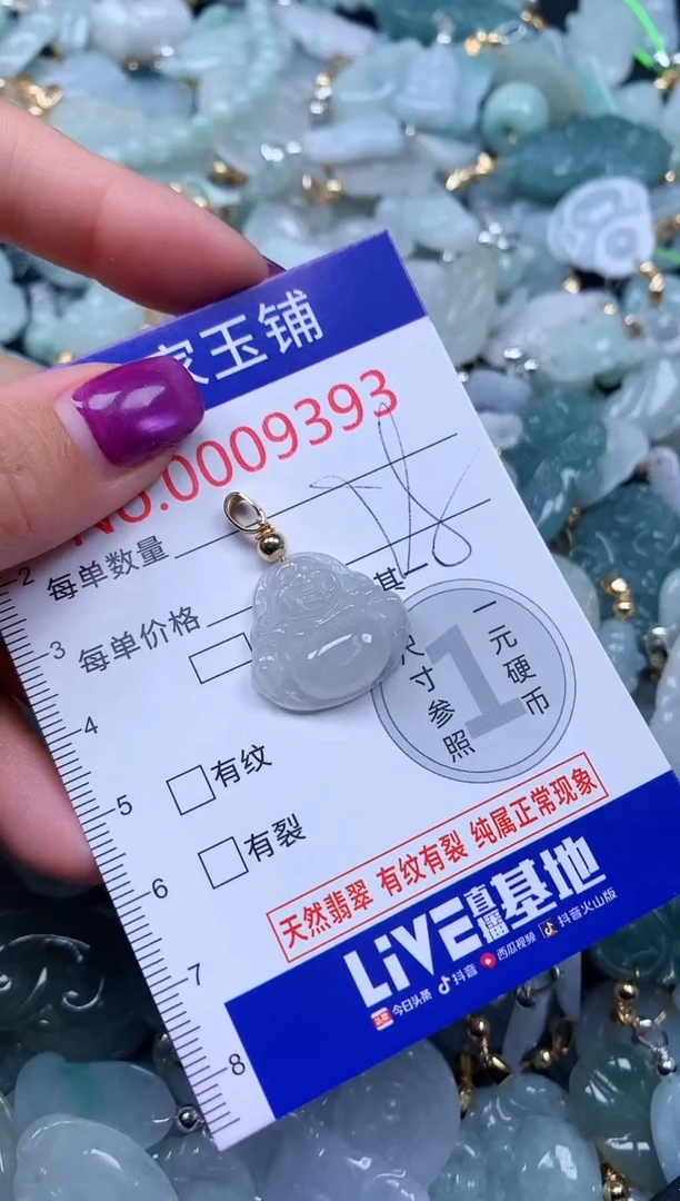 颈饰未镶嵌翡翠9393