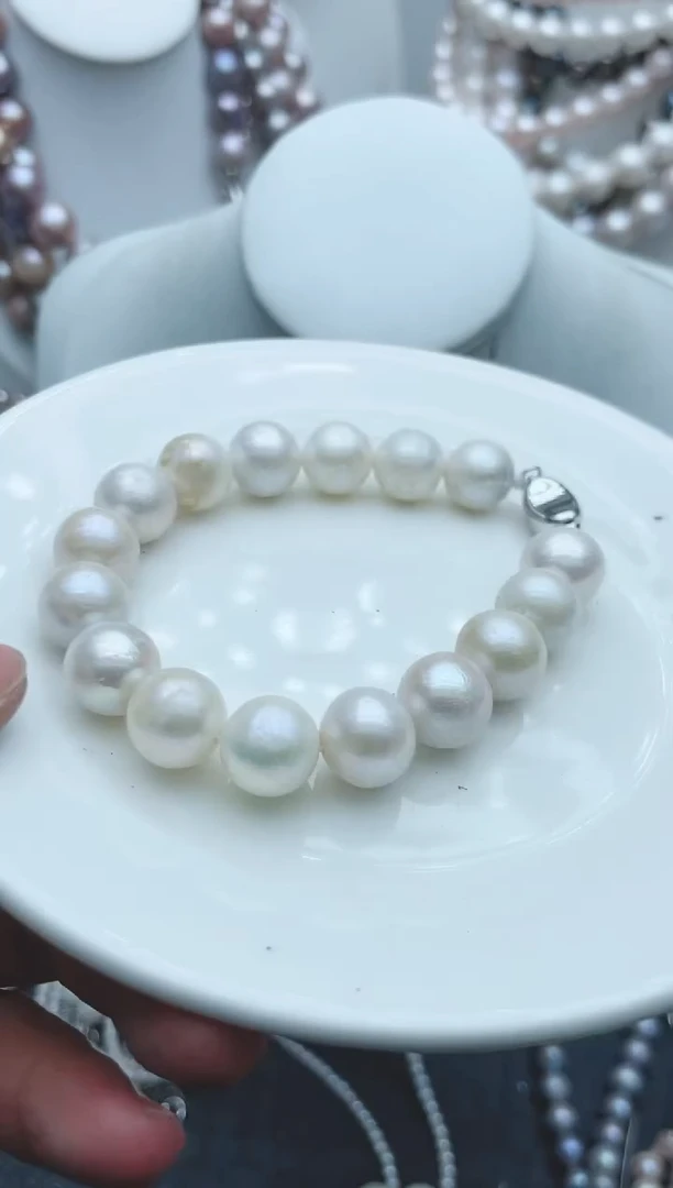 【闪购商品】淡水珍珠颈饰钛钢1