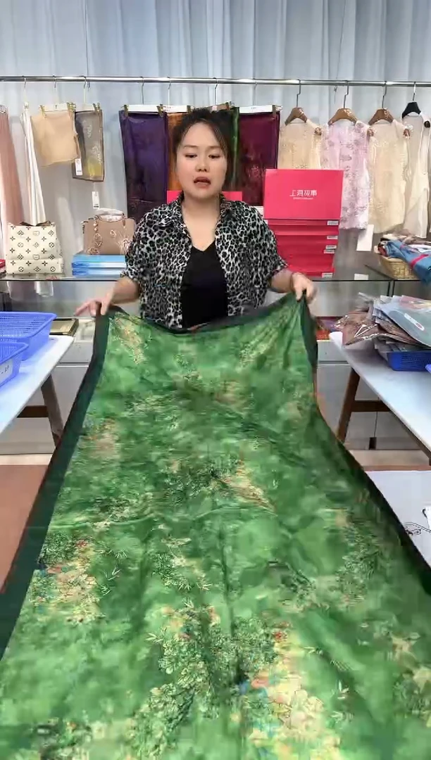 桑蚕丝541号六号直播价桑蚕丝羊绒围巾披肩