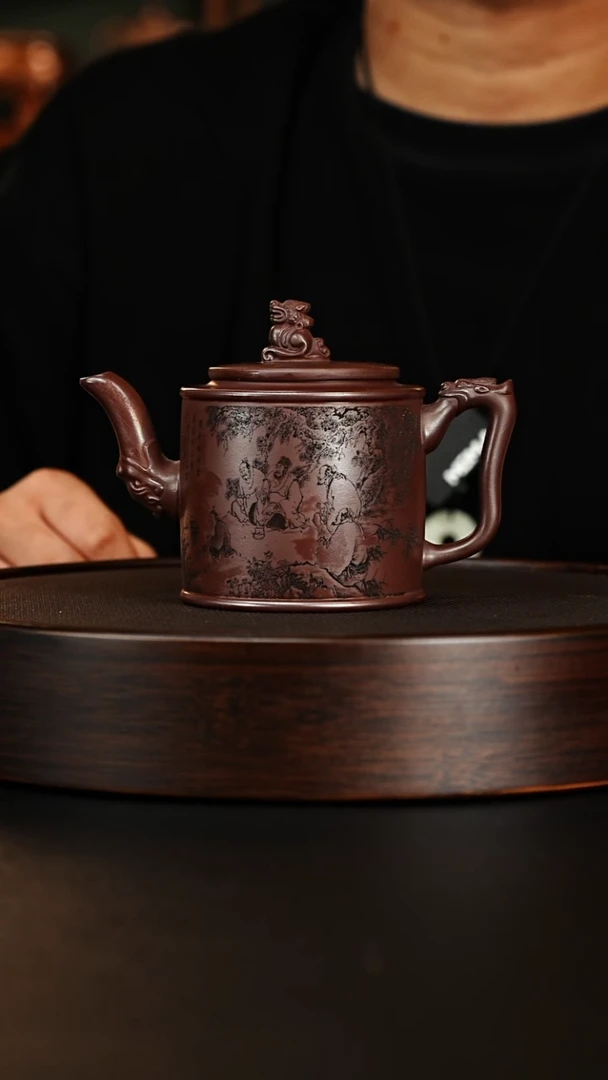 茶壶紫砂紫砂一哥