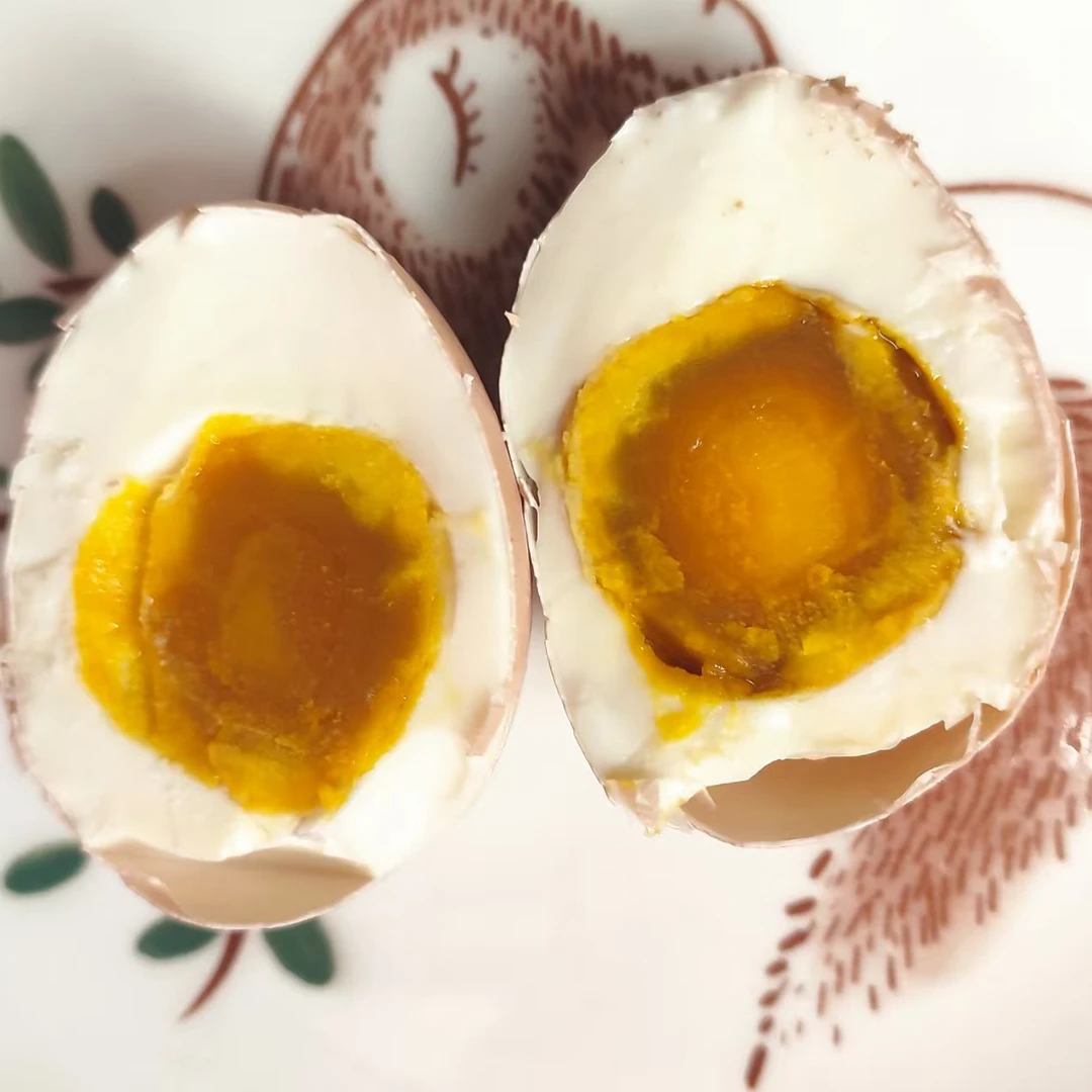 农家自腌咸鸡蛋河南特产老式红泥腌咸蛋下饭菜河南老式咸鸡蛋