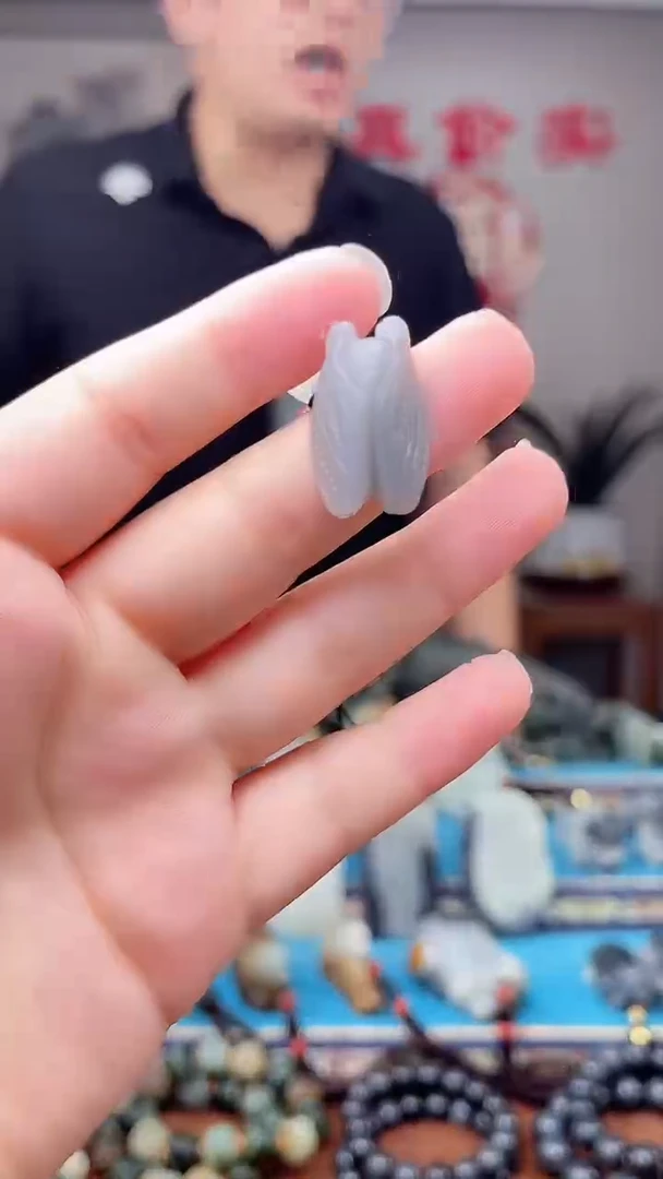 和田玉未镶嵌挂件1