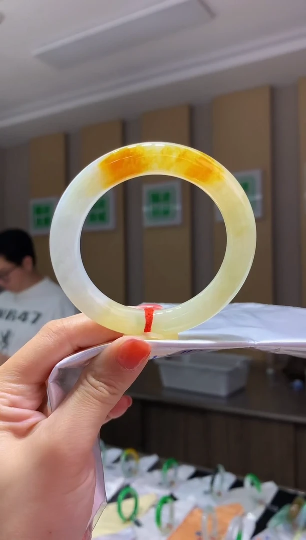 未镶嵌手镯翡翠-Q20 圈口57.8