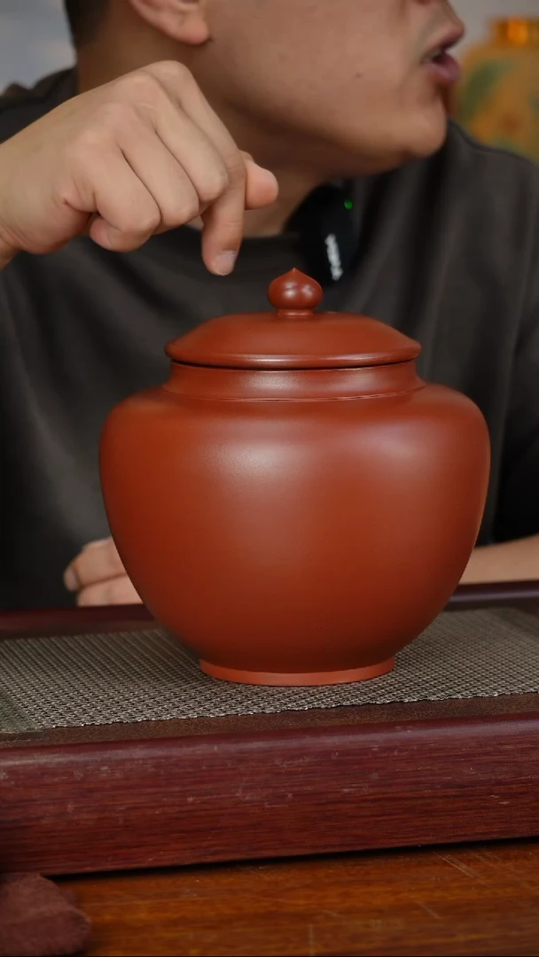 宜兴原矿紫砂茶叶罐
