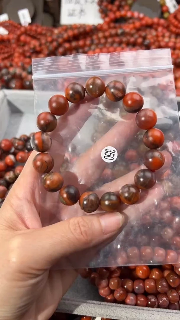 南红玛瑙手串未镶嵌1