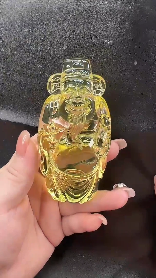 琥珀颈饰未镶嵌吊坠