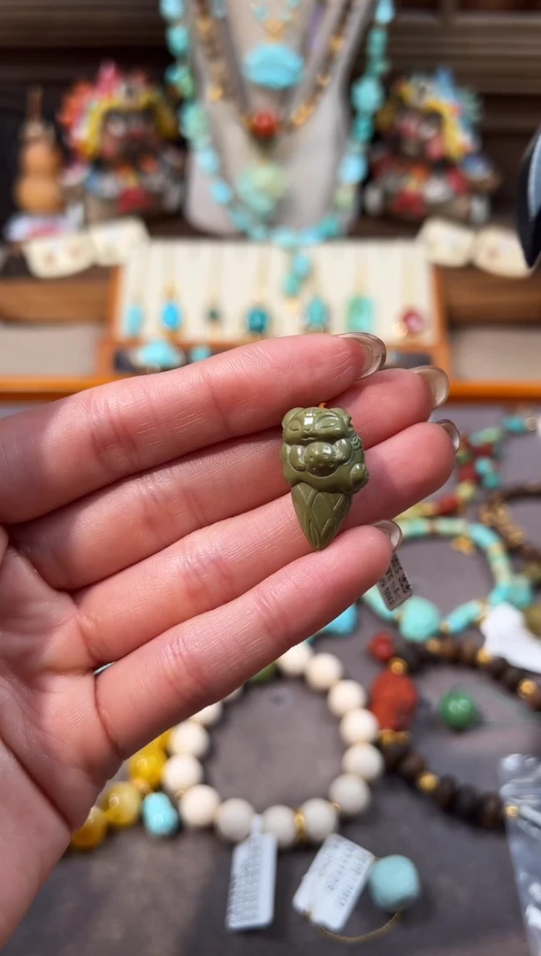 未镶嵌绿松石配饰凤九