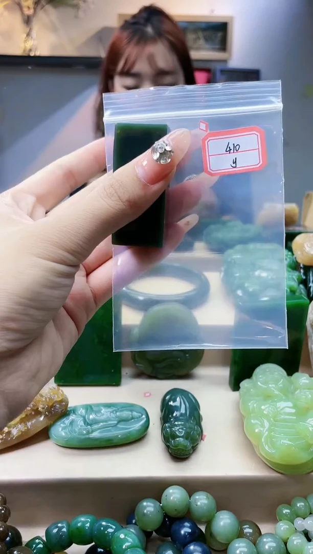 和田玉未镶嵌挂件1