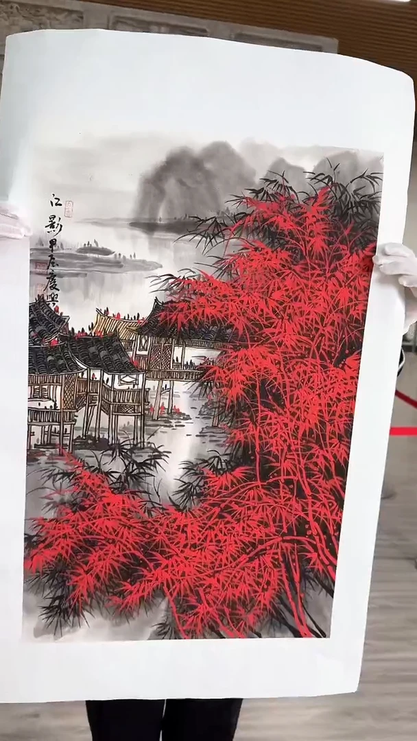 国画16众合艺术馆 李庆兴绘画作品
