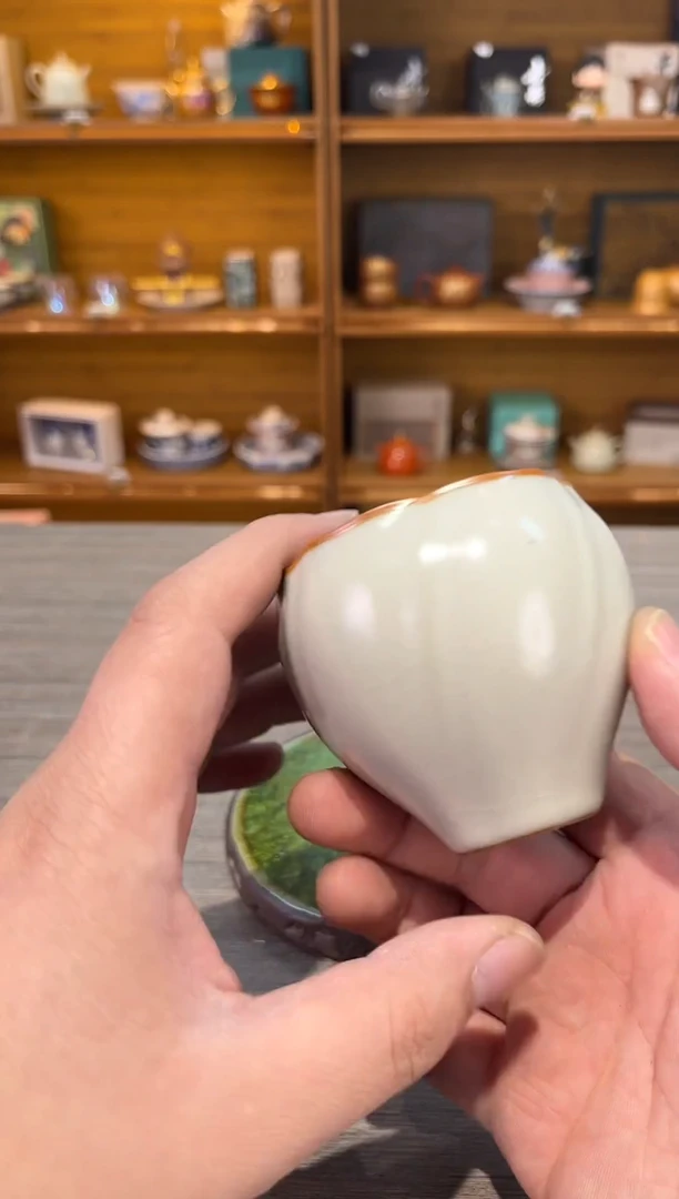 【闪购商品】黄佛手杯茶具茶具