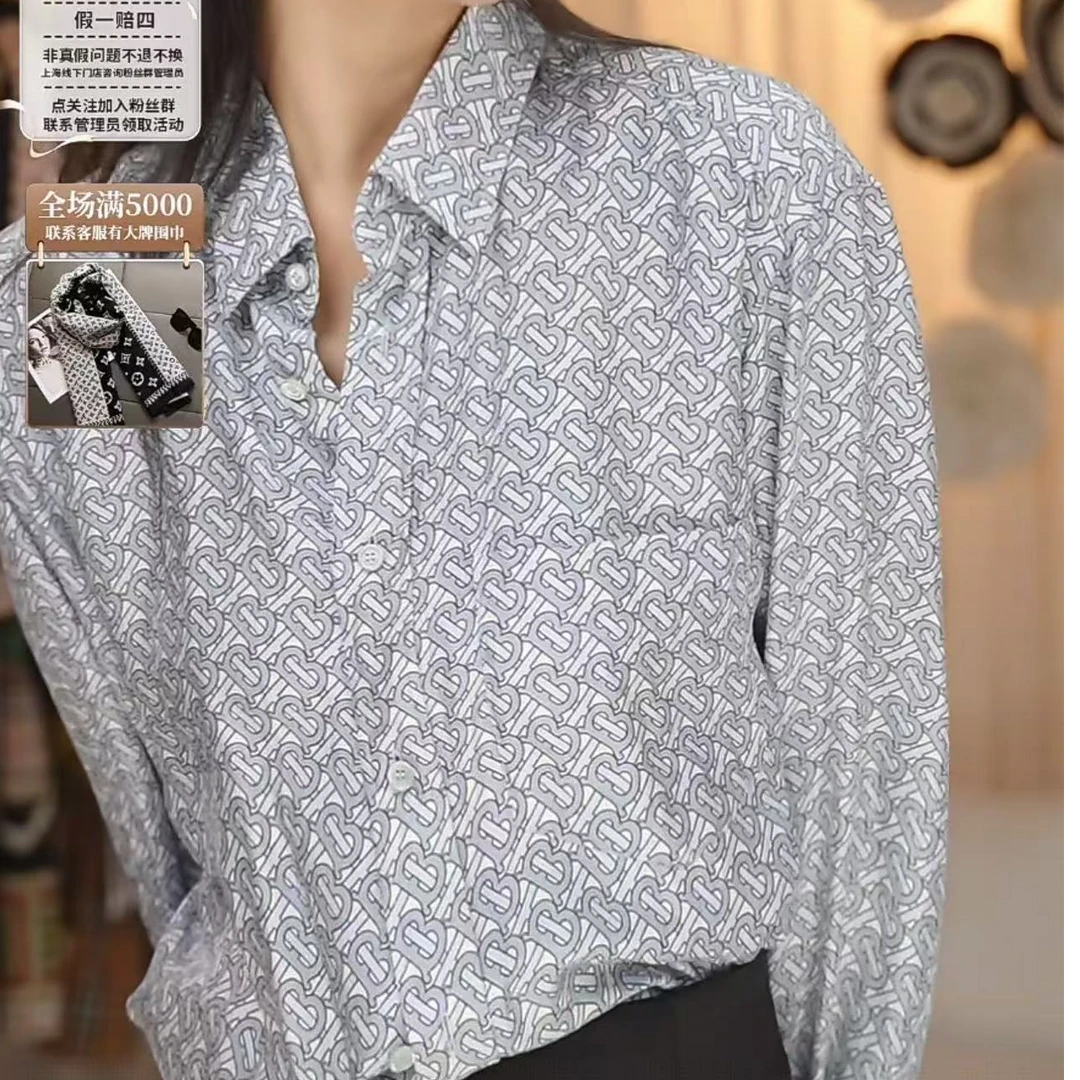 99新 BURBERRY/博柏利 海囤/巴宝莉衬衫/40码/hc79294