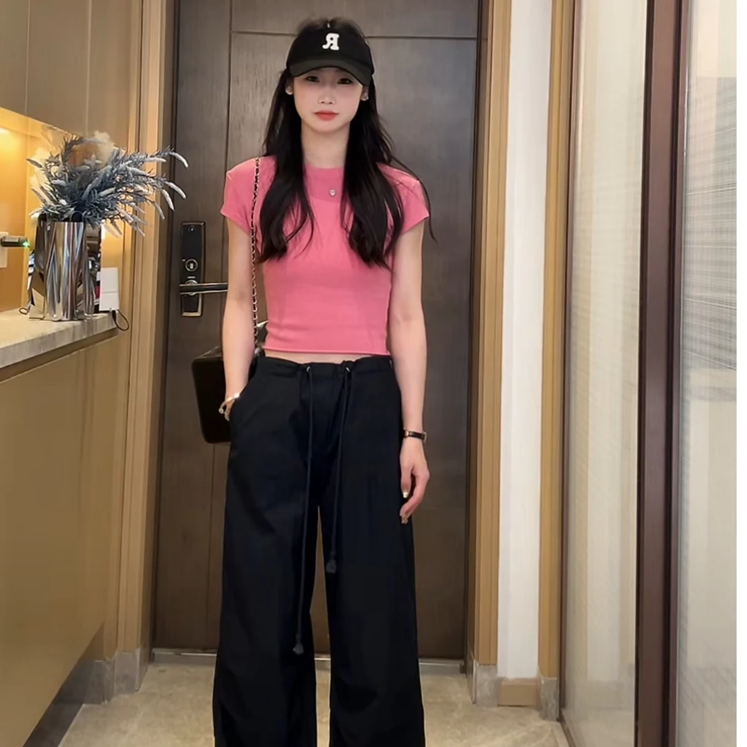 本期主推 夏春茶美式复古轻户外轻薄夏季直筒束脚休闲工装裤