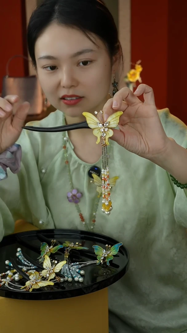 刺绣纯手工非遗国风饰品