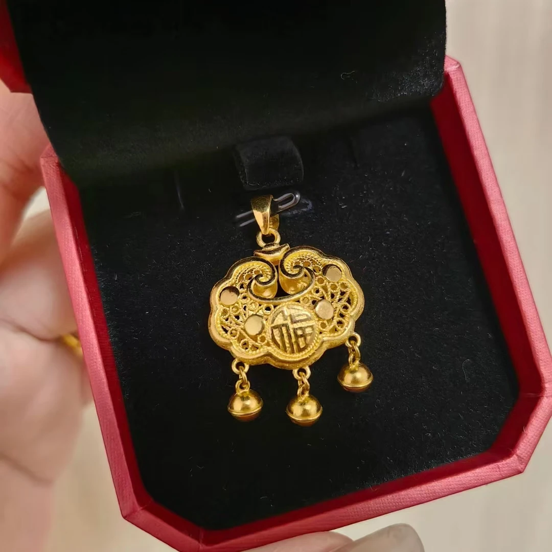 周大生足金5G金锁