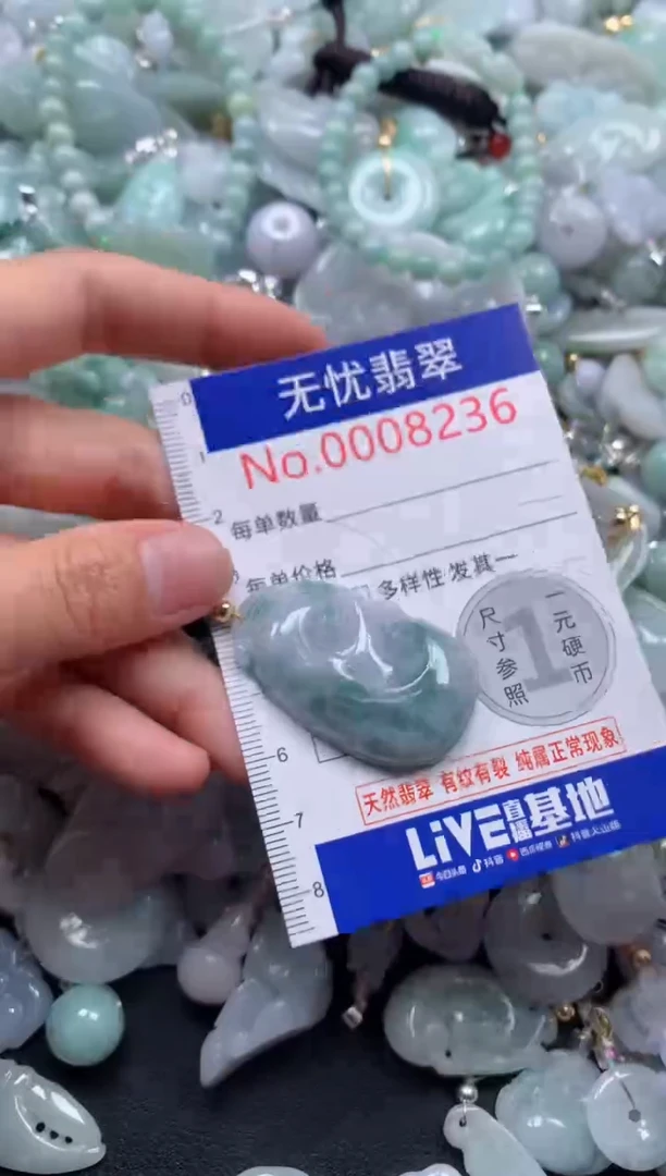 颈饰未镶嵌翡翠8236