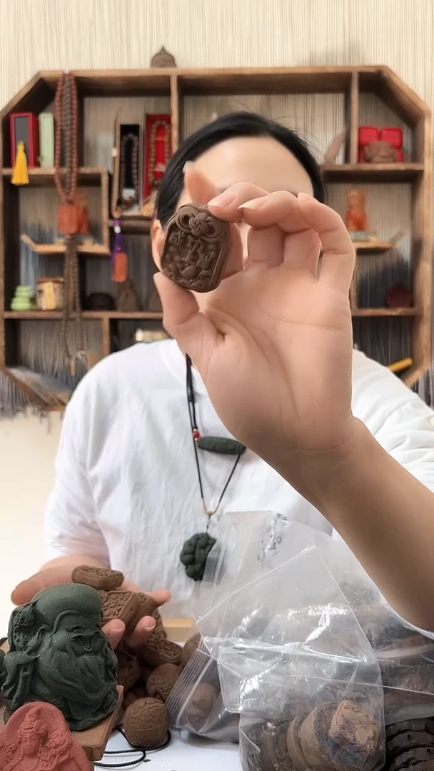 【闪购商品】泥塑鹅梨帐中香大吉大利