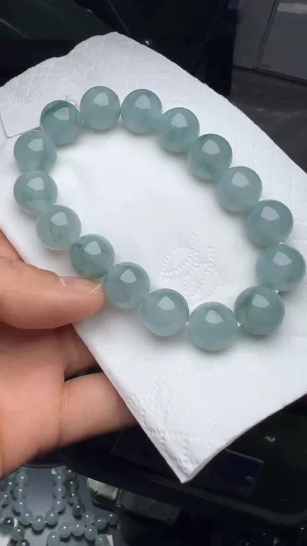 未镶嵌手串翡翠用****9缅甸翡翠A货卡13左右