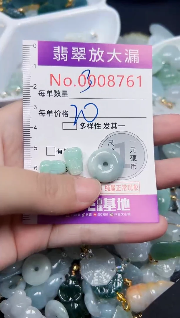 颈饰未镶嵌翡翠8761