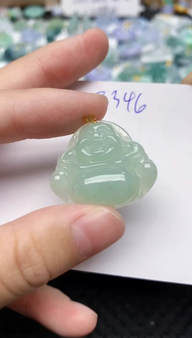 颈饰未镶嵌翡翠天然缅甸A货翡翠百元以上9元证书费自理