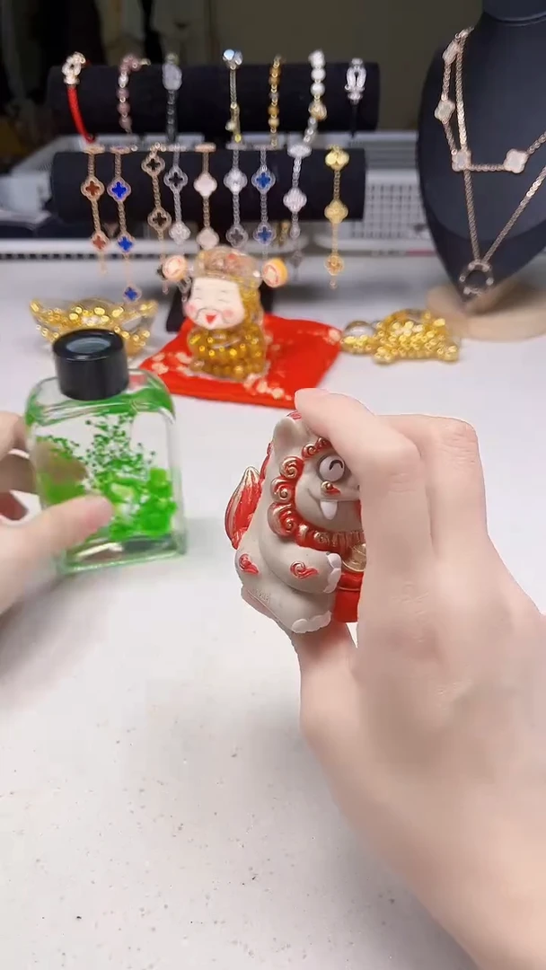 瓷片陶茶周边666文玩多人露水青苔