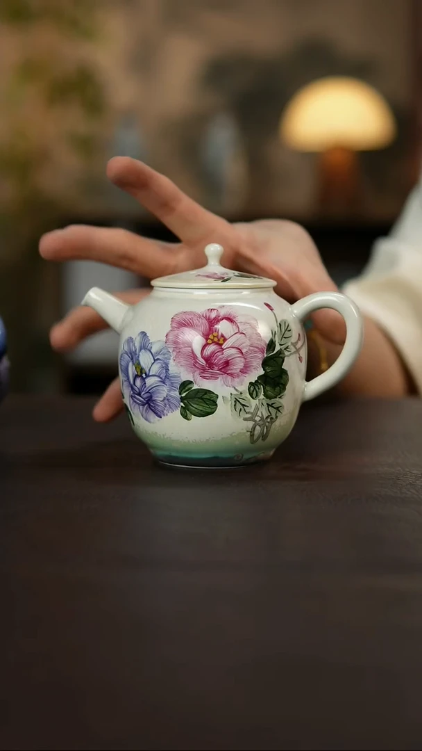 杯景德镇陶瓷杯碗柴烧多人