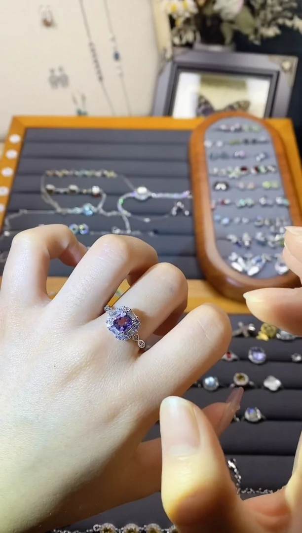 【闪购商品】水晶手链银S925镶嵌A46