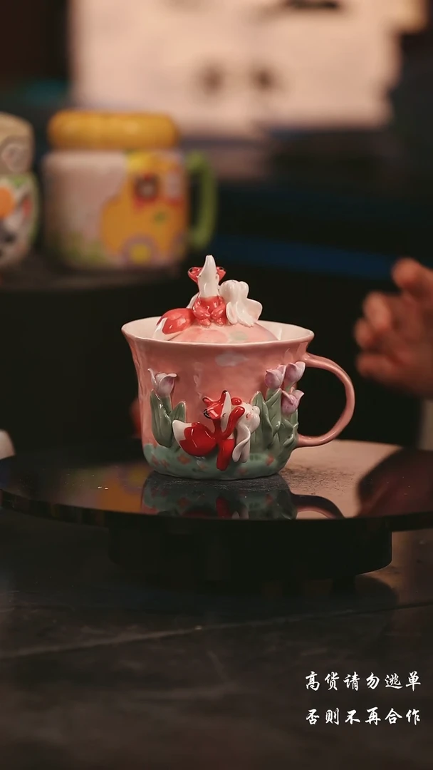 陶瓷景德镇可爱设计师款陶瓷