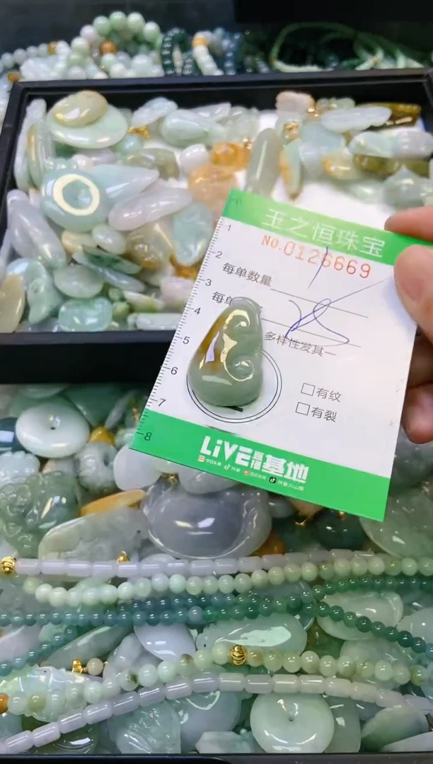 翡翠未镶嵌颈饰闪购0126669