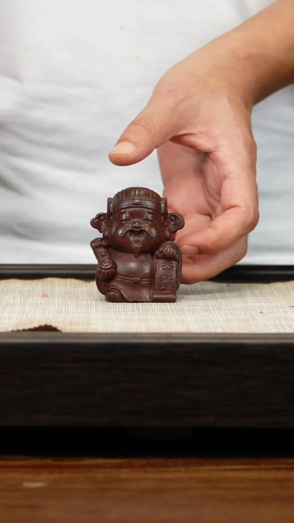 茶壶紫砂紫泥天官赐福