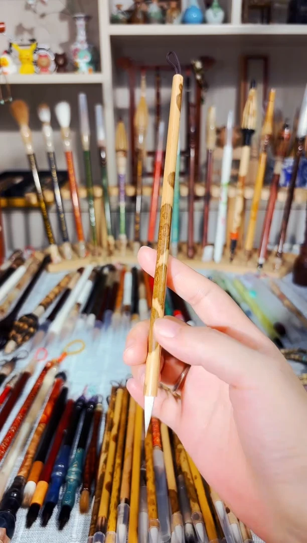 24号 满花黑香妃纯兼毫小楷出峰2.0清水试笔